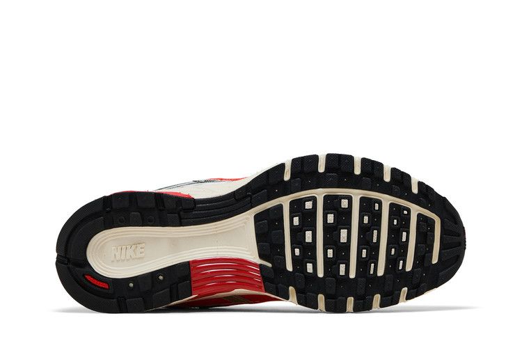 Nike P-6000 Sail Pale Ivory Light Bone Picante Red (Women's)