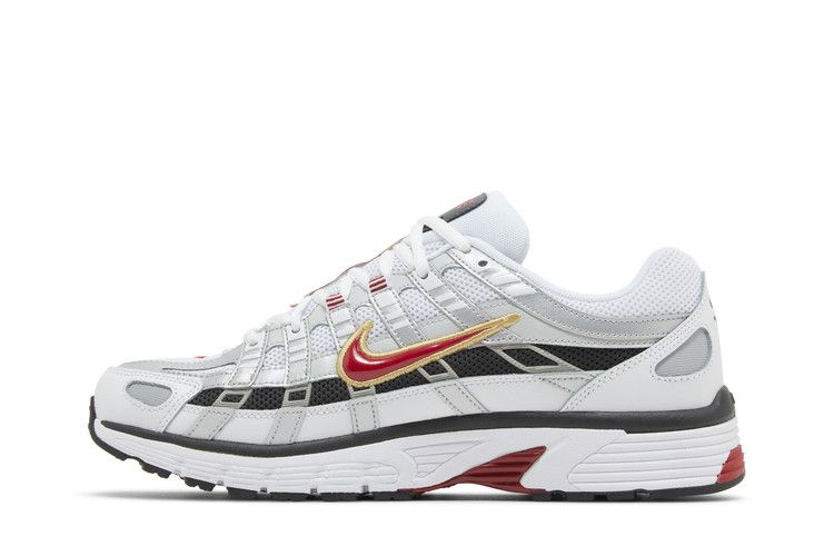 Nike P-6000 Platinum Varsity Red man sneaker