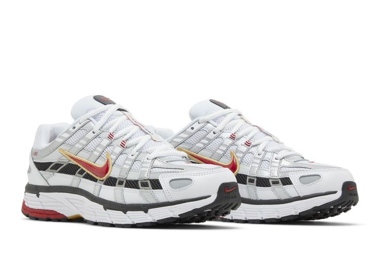 Nike P-6000 Platinum Varsity Red man sneaker