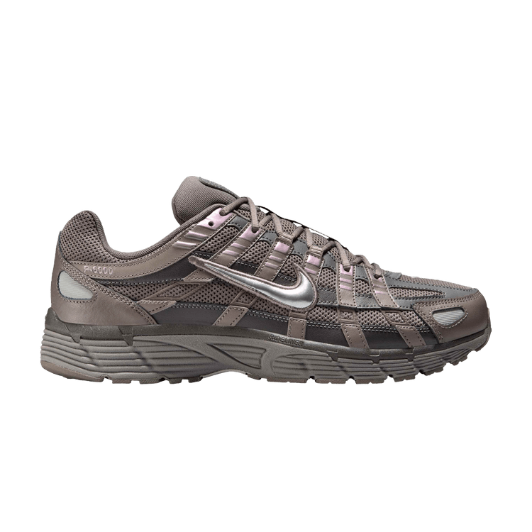 Nike P-6000 Cave Stone Medium Ash Flat Pewter Metallic Silver mans sneaker