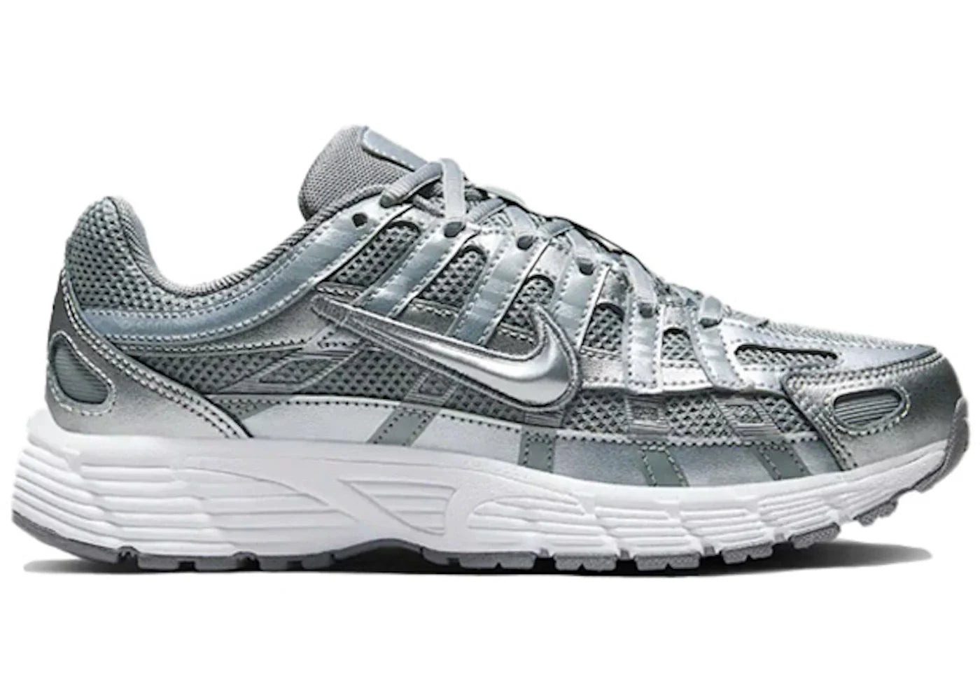 Nike P-6000 Metalic Cool Grey (GS)