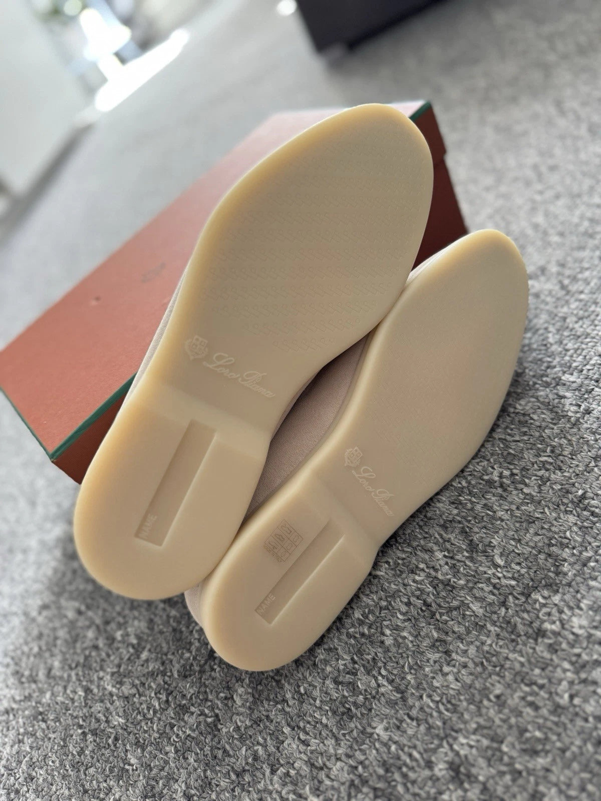 Loro Piana Summer Walk Loafers – Beige Suede