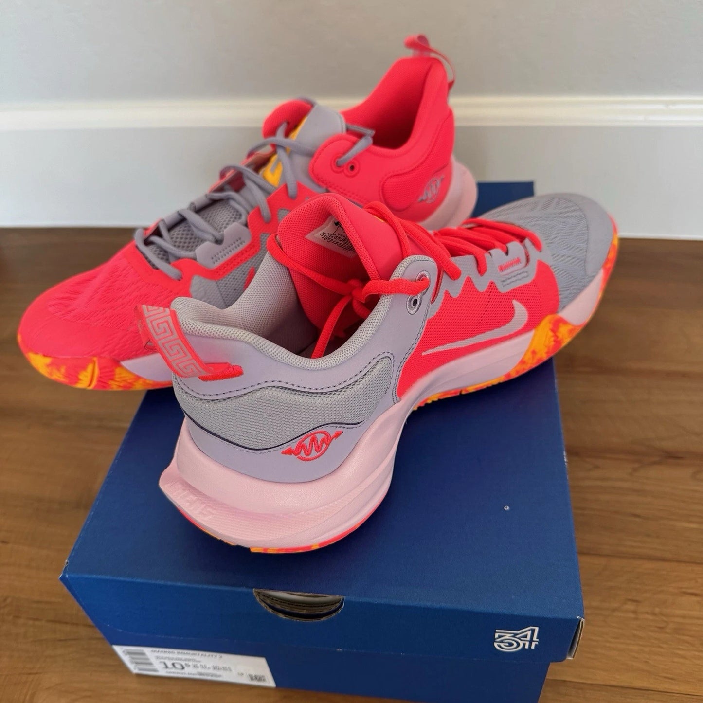 Nike Giannis Immortality 2 Hot Punch Orange DM0825-600