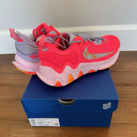 Nike Giannis Immortality 2 Hot Punch Orange DM0825-600