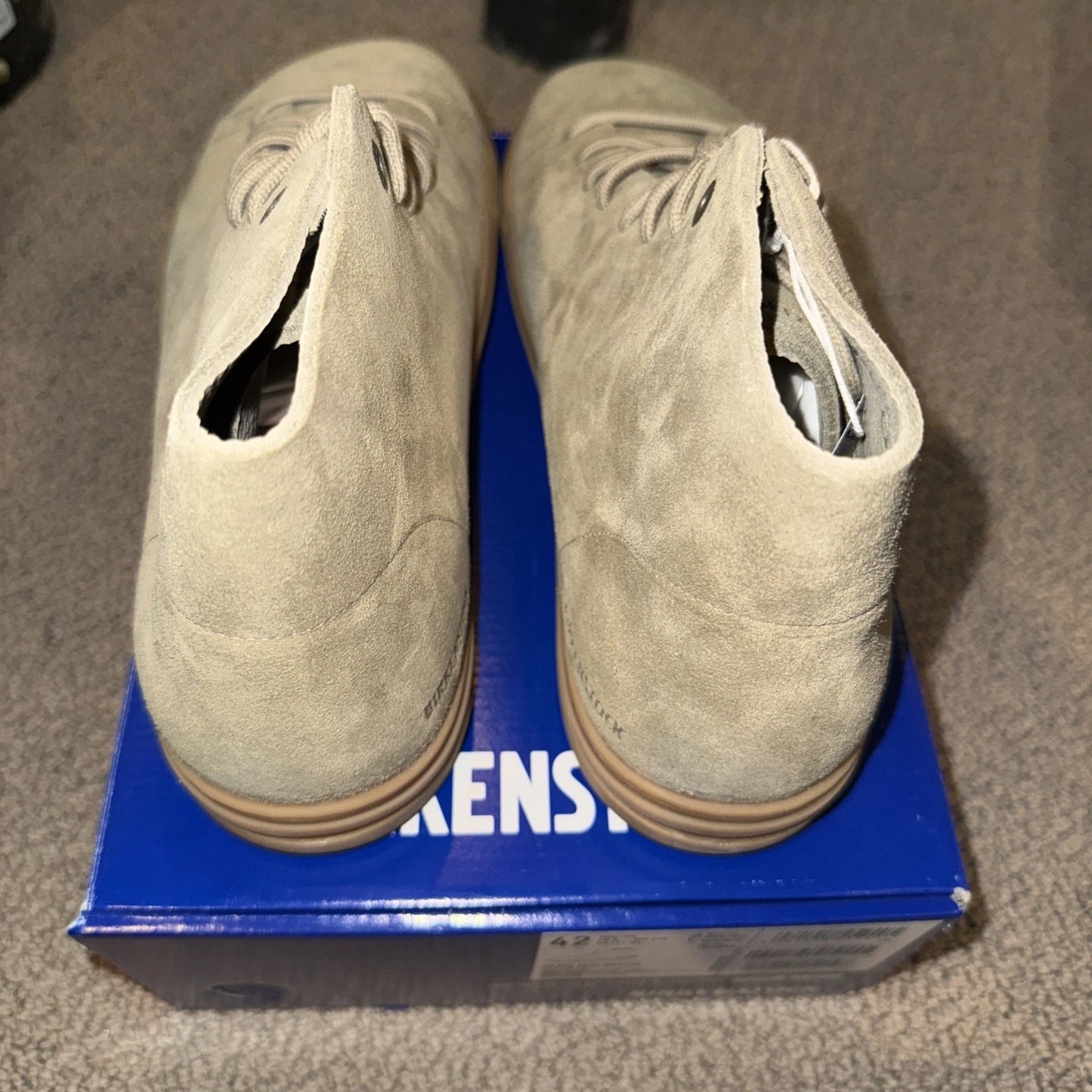 Birkenstock Unisex Bend Mid Decon Lace Up High-Top Nubuck Leather. NIB.