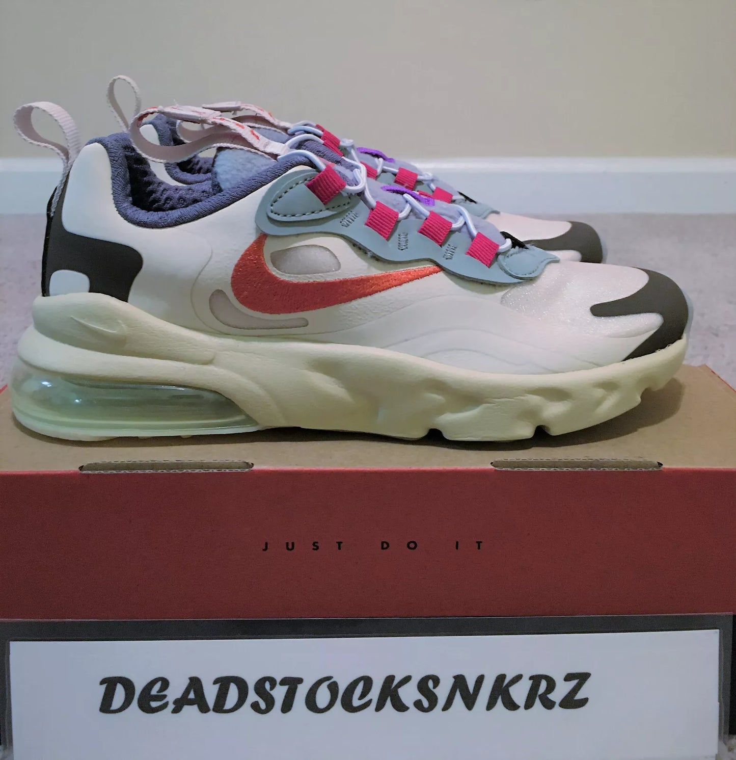 Travis Scott X Nike Air Max 270 Cactus Trails PS CV2414 200 PS 20 Men's Shoes