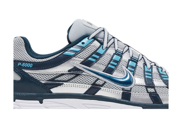 Nike P-6000 Armory Navy Flat Silver