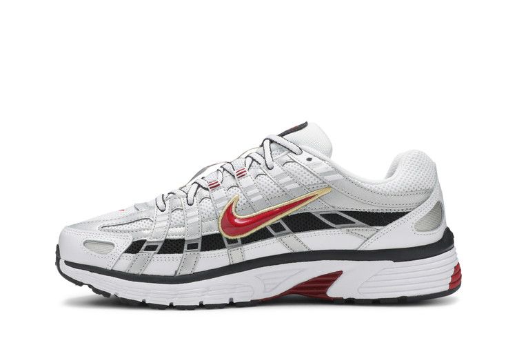 Nike P-6000 White Gold Red man women sneaker