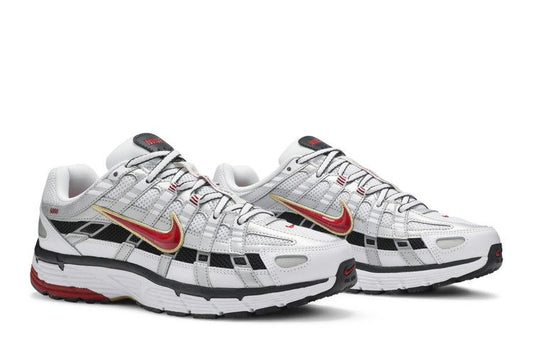 Nike P-6000 White Gold Red man women sneaker
