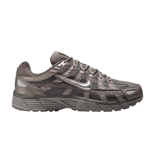Nike P-6000 Cave Stone Medium Ash Flat Pewter Metallic Silver mans sneaker