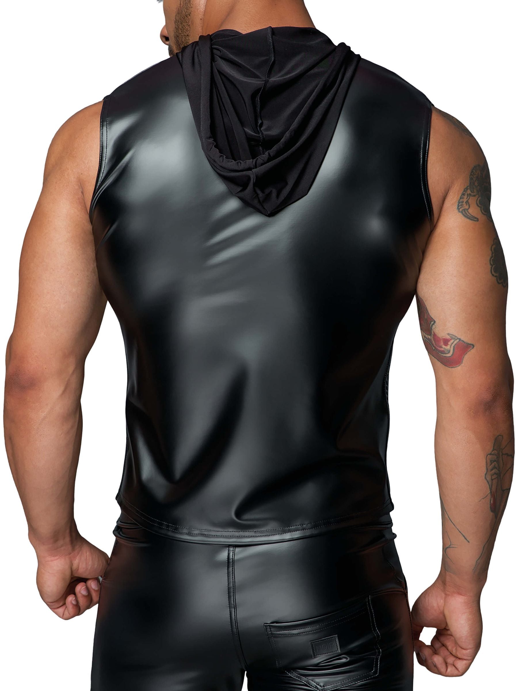 Kapuzenshirt mit Zwei-Wege Zipper Ärmellos Wetlook