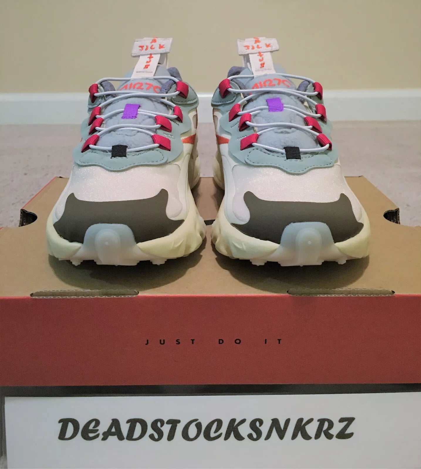 Travis Scott X Nike Air Max 270 Cactus Trails PS CV2414 200 PS 20 Men's Shoes