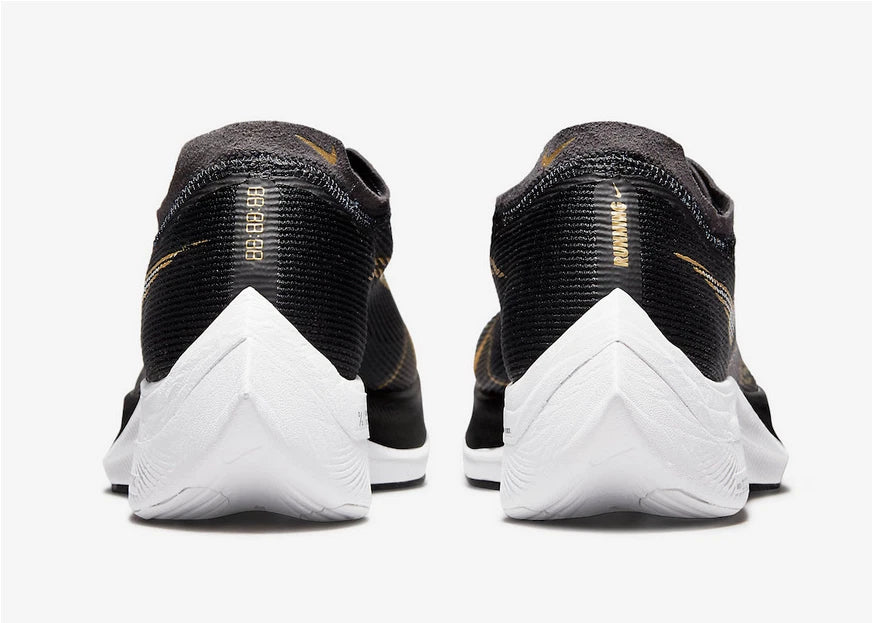 Nike ZoomX VaporFly NEXT% 2  Men's and women's shoes Sneakers Black Gold