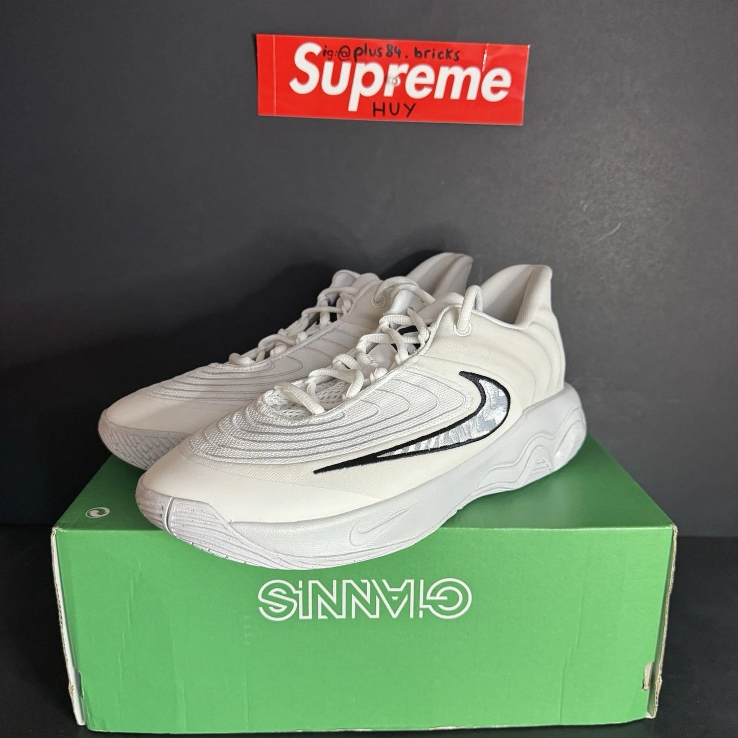 Nike Giannis Immortality 4 Mens Basketball Shoes White FQ3680-100 Men's and Women's shoes