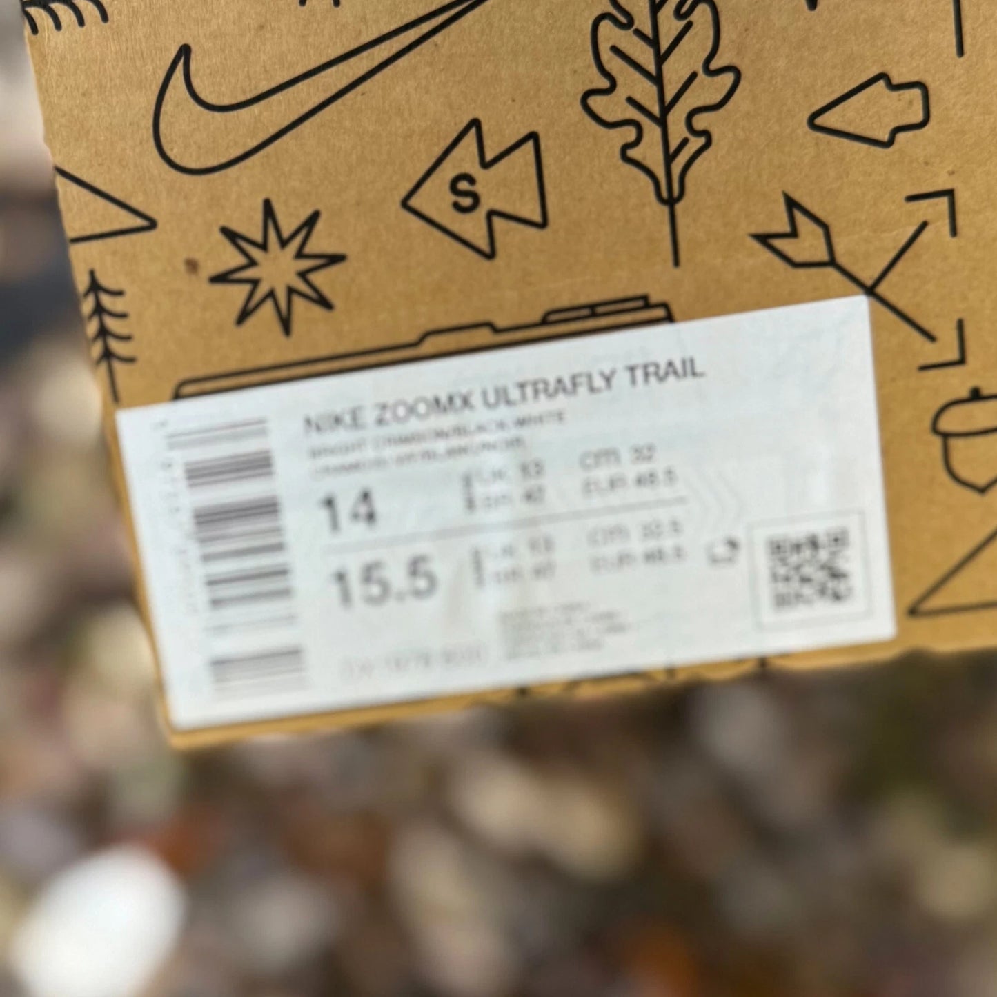 Nike ZoomX Ultrafly Trail Bright Crimson DX1978 600 UK13 US14 EUR48.5 Running