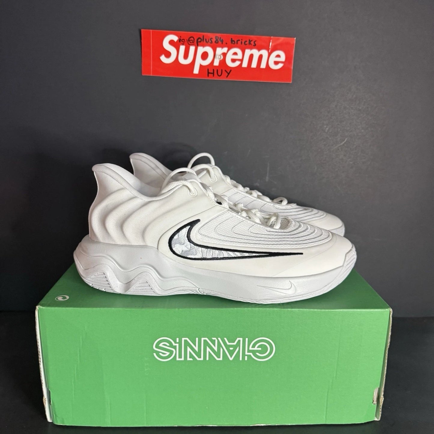 Nike Giannis Immortality 4 Mens Basketball Shoes White FQ3680-100 Men's and Women's shoes